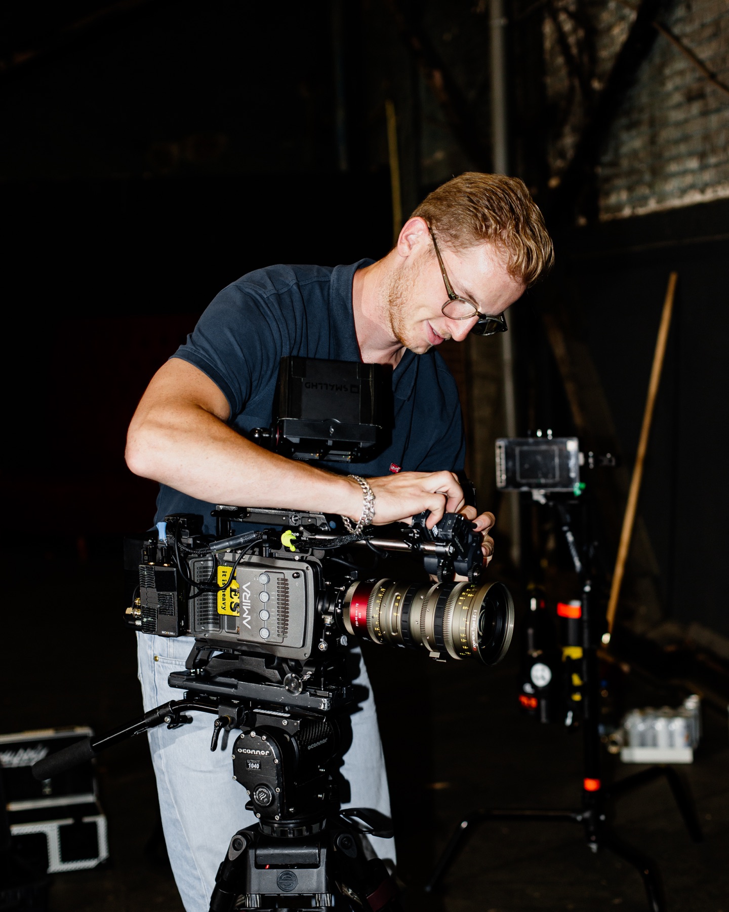 On set — ARRI AMIRA